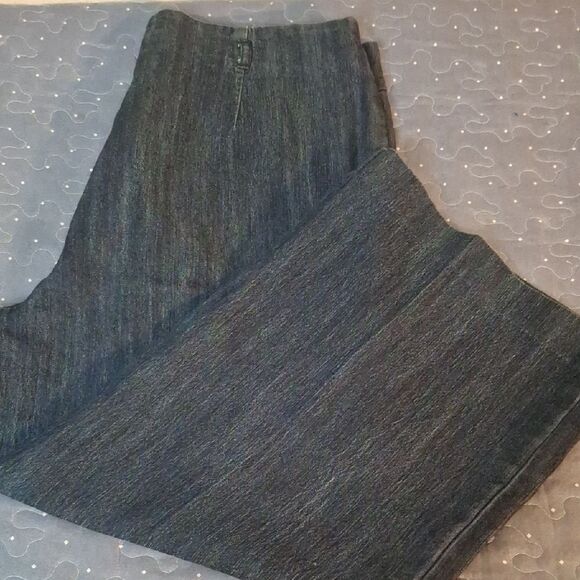 Emma James Wide Leg Cropped Jeans size 12 - Picture 1 of 5
